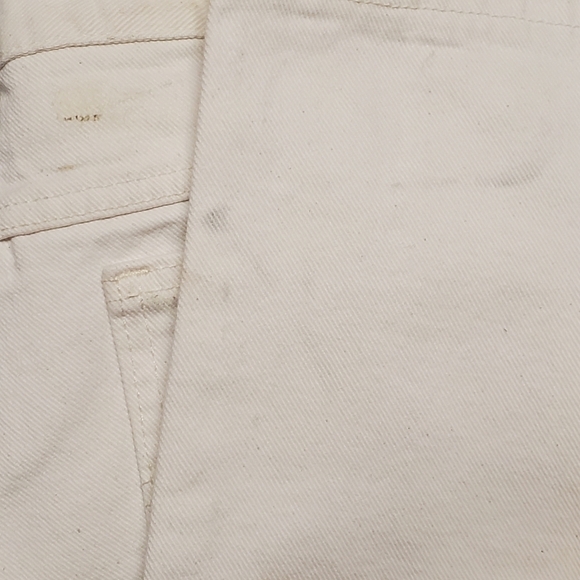 Vintage 90s y2k Off-White Denim High Rise Waisted Mom Jeans 25" Waist VSCO - Picture 10 of 10